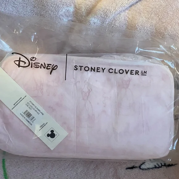 Stoney Clover Lane Cinderella Disney Small Pouch Pink - Picture 2 of 5